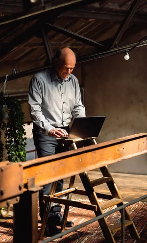3Delta-specialist aan het werk